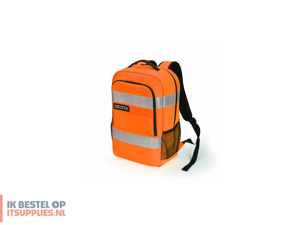 3038749-dicota_p20471-18_rugzak_zwart-_grijs-_oranje_gerecycleerd_polyethyleentereftalaat_rpet