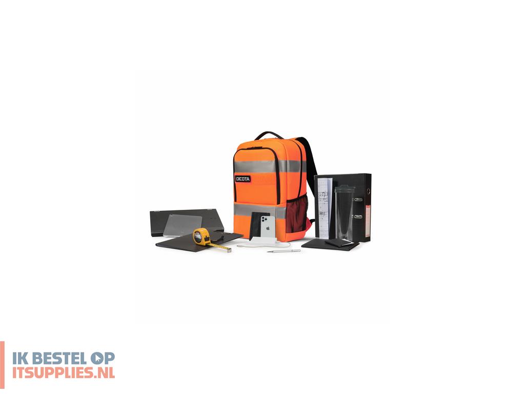 3053010-dicota_p20471-18_rugzak_zwart-_grijs-_oranje_gerecycleerd_polyethyleentereftalaat_rpet