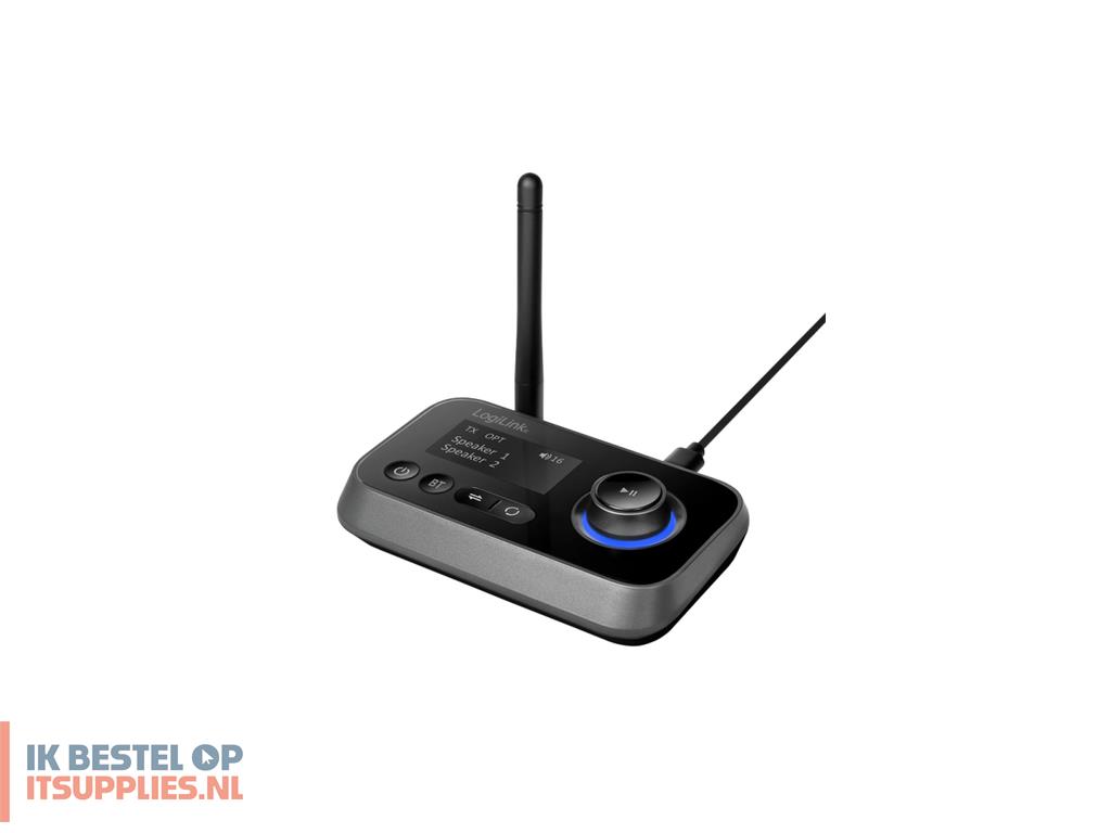 0230045-logilink_bt0062_audiovideo_extender_av-zender_ontvanger_zwart