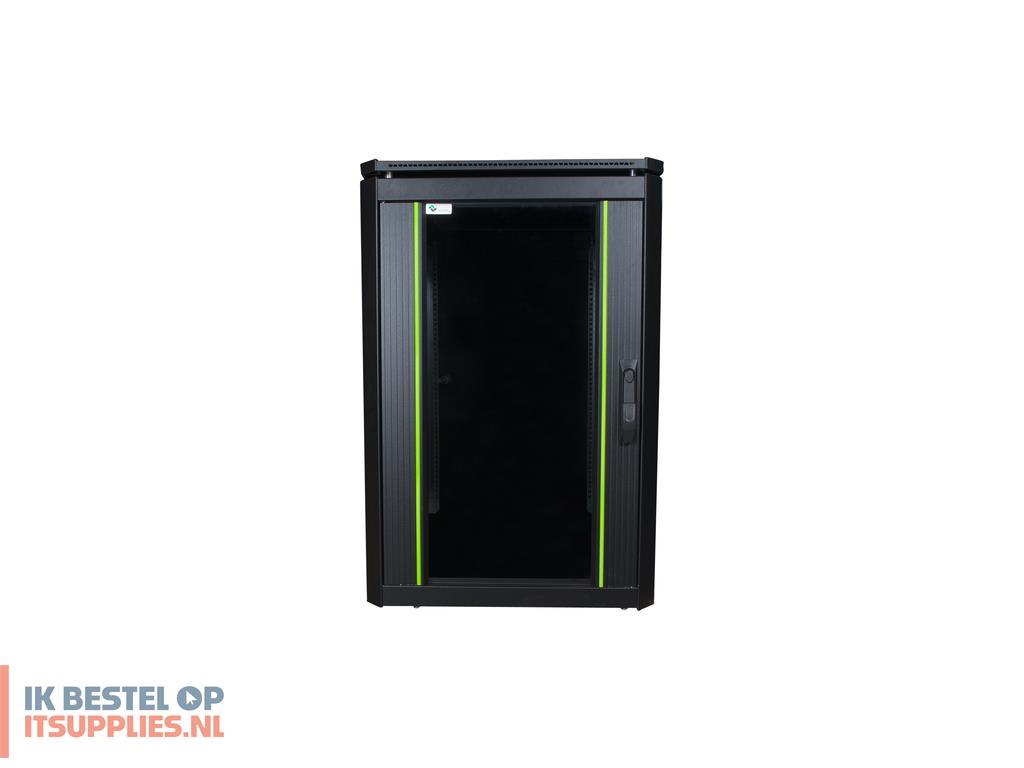 5134446-logon_rdl16u66bl_rack_16u_vrijstaande_rek_zwart