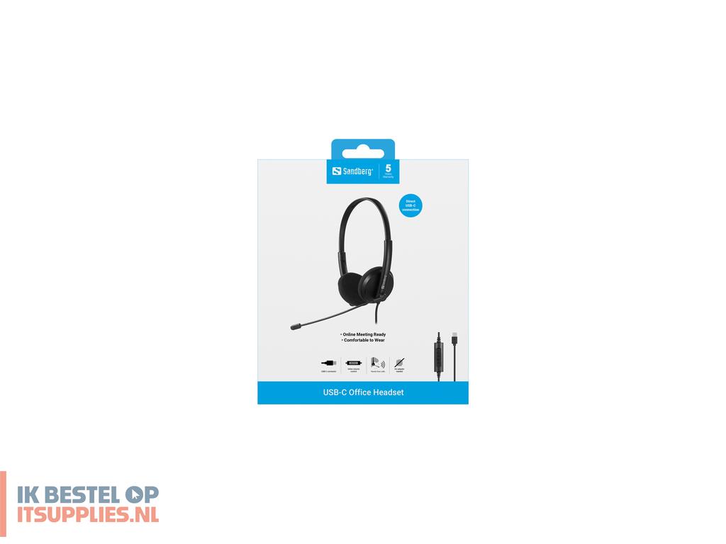 1808672-sandberg_126-46_hoofdtelefoonheadset_bedraad_hoofdband_kantoorcallcenter_usb_type-c_zwart