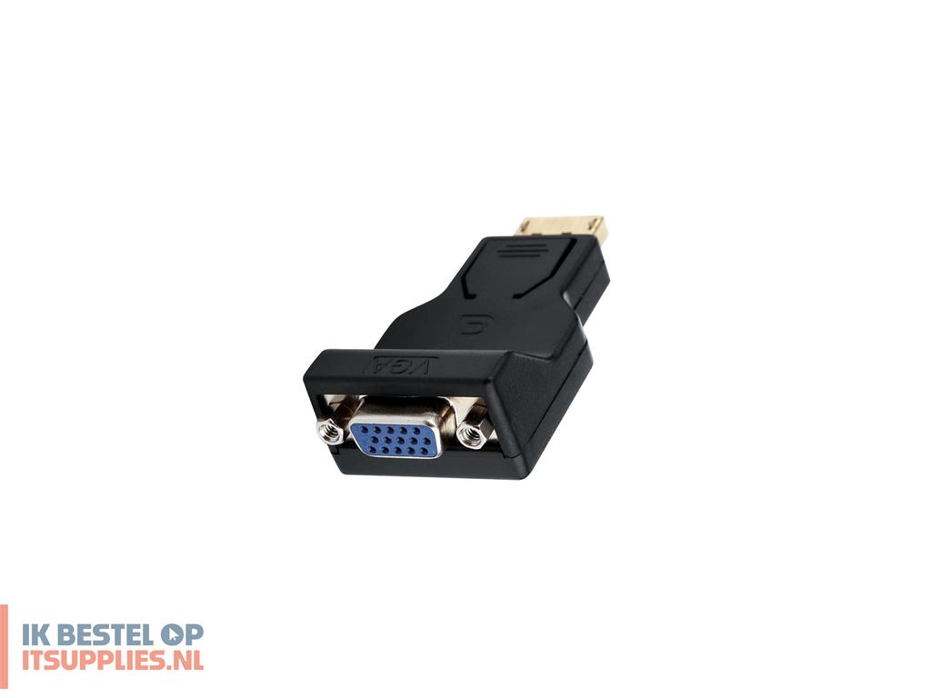 1954110-i-tec_dp2vgaada_tussenstuk_voor_kabels_zwart