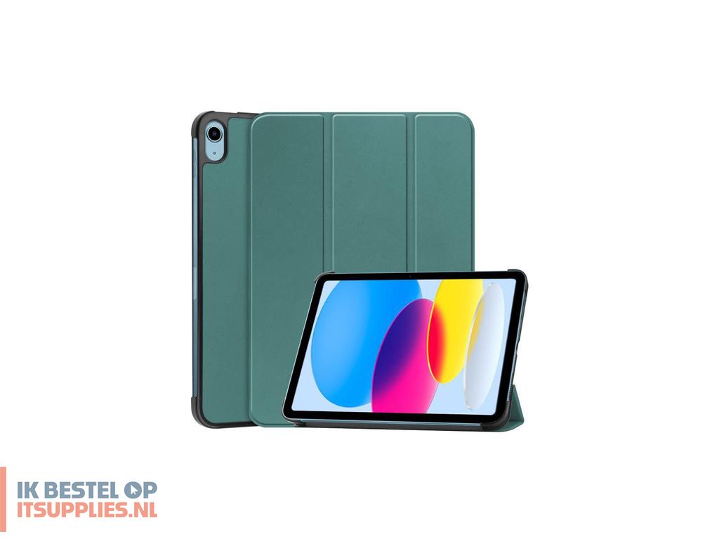 1755151-coreparts_tabx-ip10-cover8_tabletbehuizing_27-7_cm_109_flip_case_groen