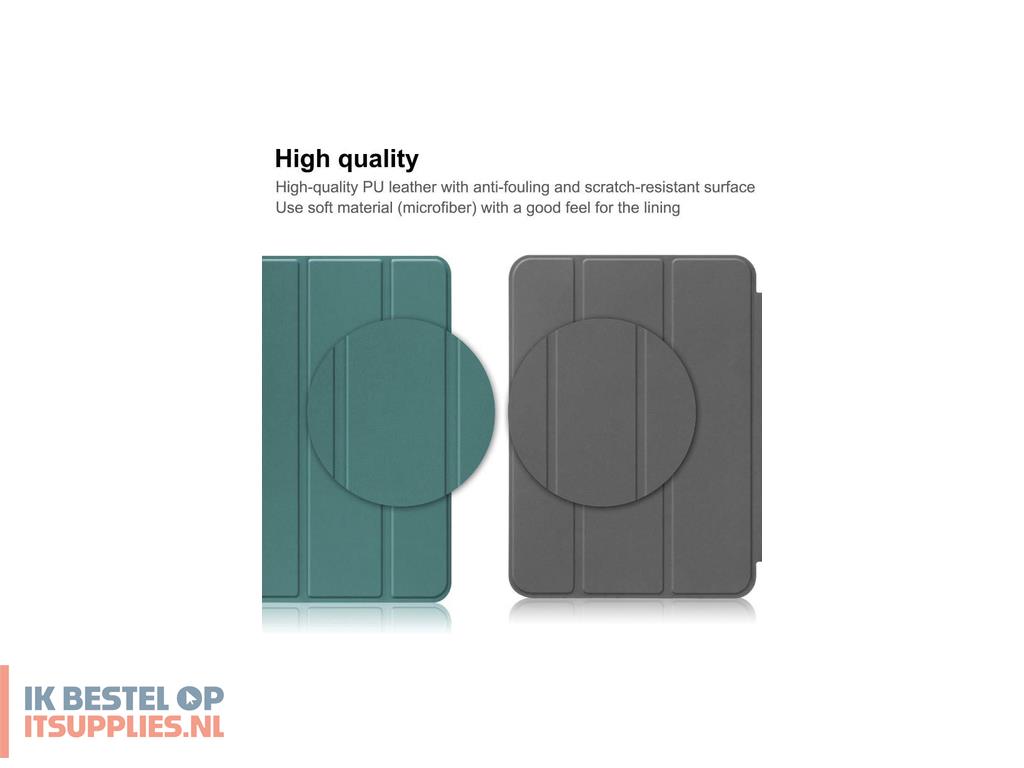 1814424-coreparts_tabx-ip10-cover8_tabletbehuizing_27-7_cm_109_flip_case_groen