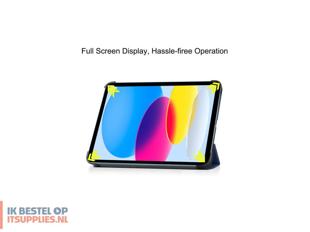 0857325-coreparts_tabx-ip10-cover2_tabletbehuizing_27-7_cm_109_flip_case_blauw