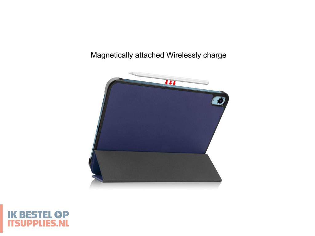 0900837-coreparts_tabx-ip10-cover2_tabletbehuizing_27-7_cm_109_flip_case_blauw