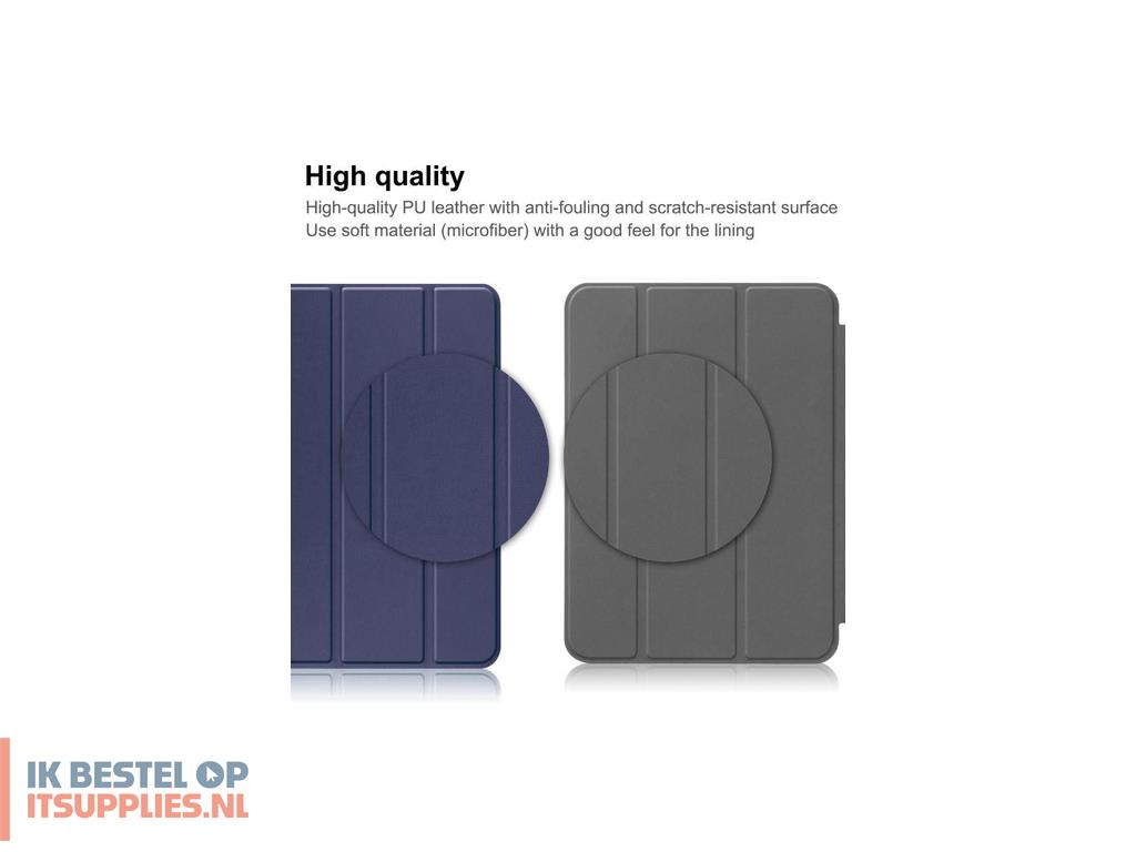 0906519-coreparts_tabx-ip10-cover2_tabletbehuizing_27-7_cm_109_flip_case_blauw
