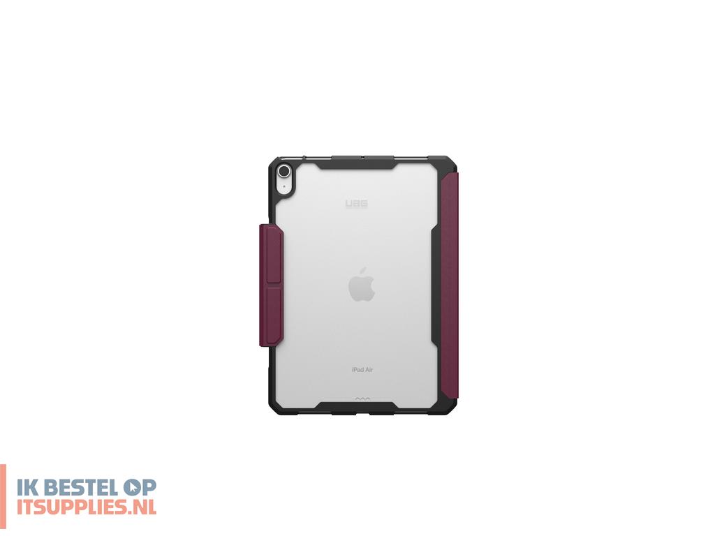 1512943-urban_armor_gear_124474119049_tabletbehuizing_27-9_cm_11_folioblad_bordeaux-_transparant