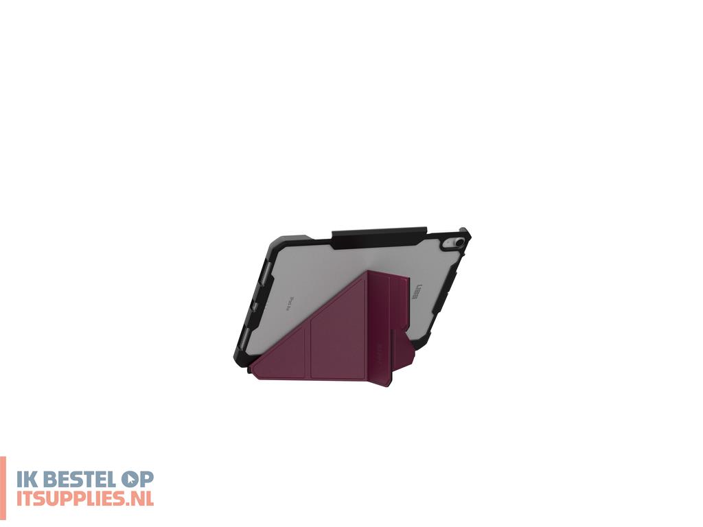 1526060-urban_armor_gear_124474119049_tabletbehuizing_27-9_cm_11_folioblad_bordeaux-_transparant