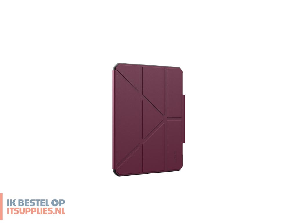 1528575-urban_armor_gear_124474119049_tabletbehuizing_27-9_cm_11_folioblad_bordeaux-_transparant