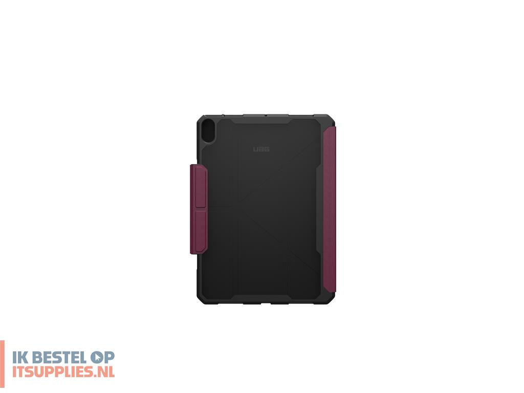 1531166-urban_armor_gear_124474119049_tabletbehuizing_27-9_cm_11_folioblad_bordeaux-_transparant