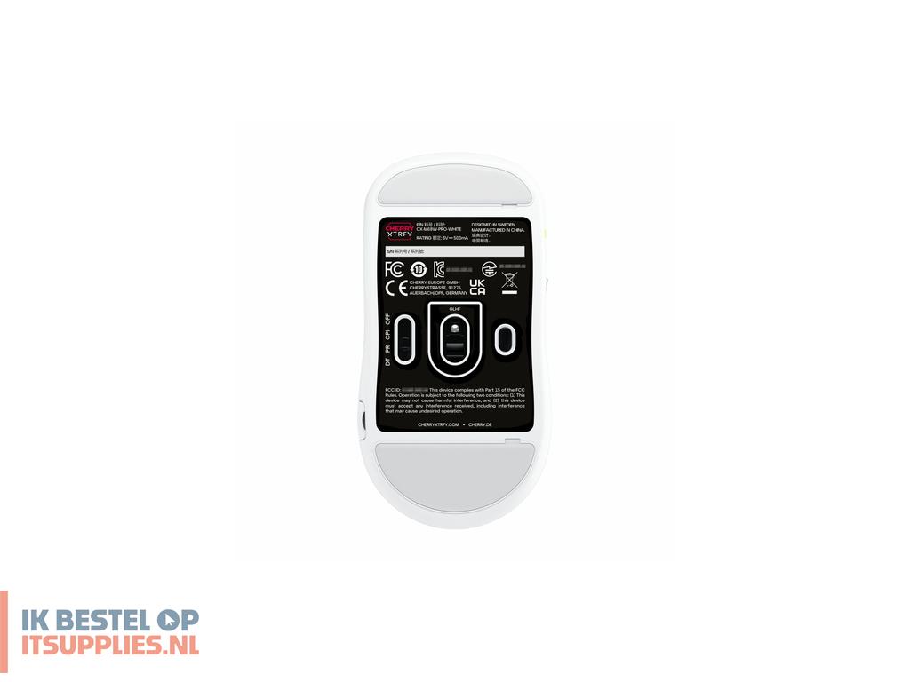 2513196-cherry_xtrfy_cx-m68w-pro-white_muis_gamen_rechtshandig_rf_draadloos_26000_dpi