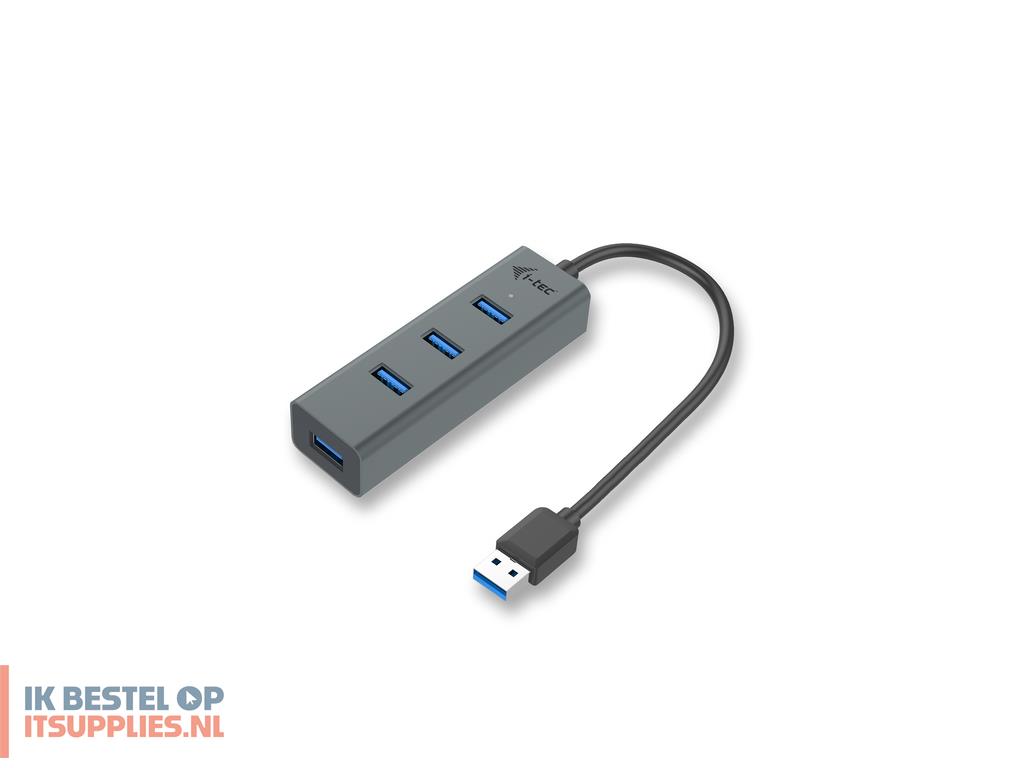 3439906-i-tec_metal_u3hubmetal403_interface_hub_usb_32_gen_1_31_gen_1_type-a_5000_mbits_grijs