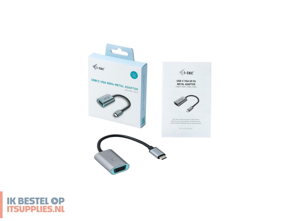 5027774-i-tec_metal_c31metalvga60hz_video_kabel_adapter_0-15_m_usb_type-c_vga_d-sub_grijs