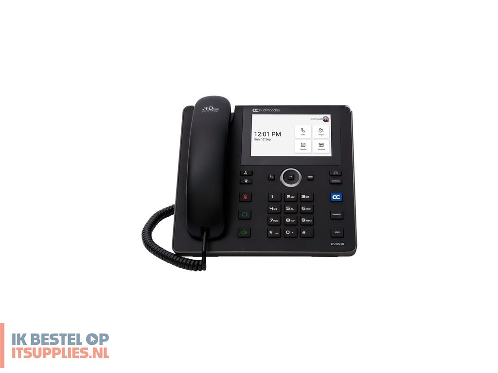 5249202-audiocodes_c455hd_ip_telefoon_zwart_8_regels_tft_wifi