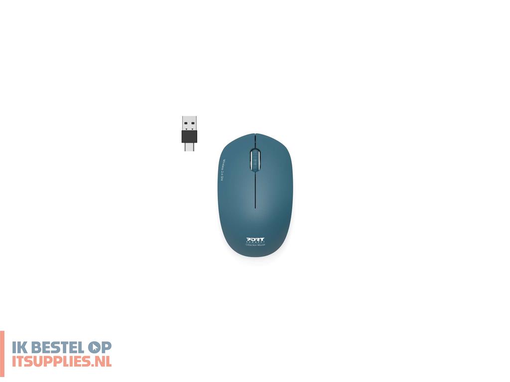 3515825-port_designs_900545_muis_kantoor_ambidextrous_rf_draadloos_optisch_1600_dpi