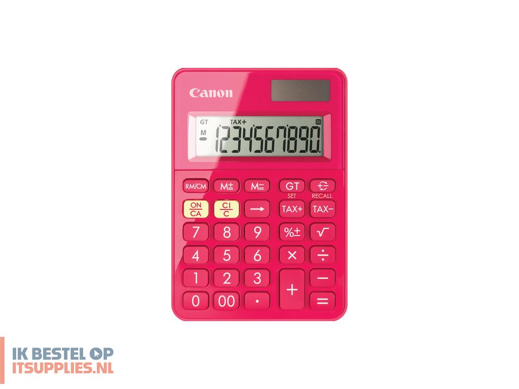 0333455-canon_ls-100kb_calculator_desktop_basisrekenmachine_roze
