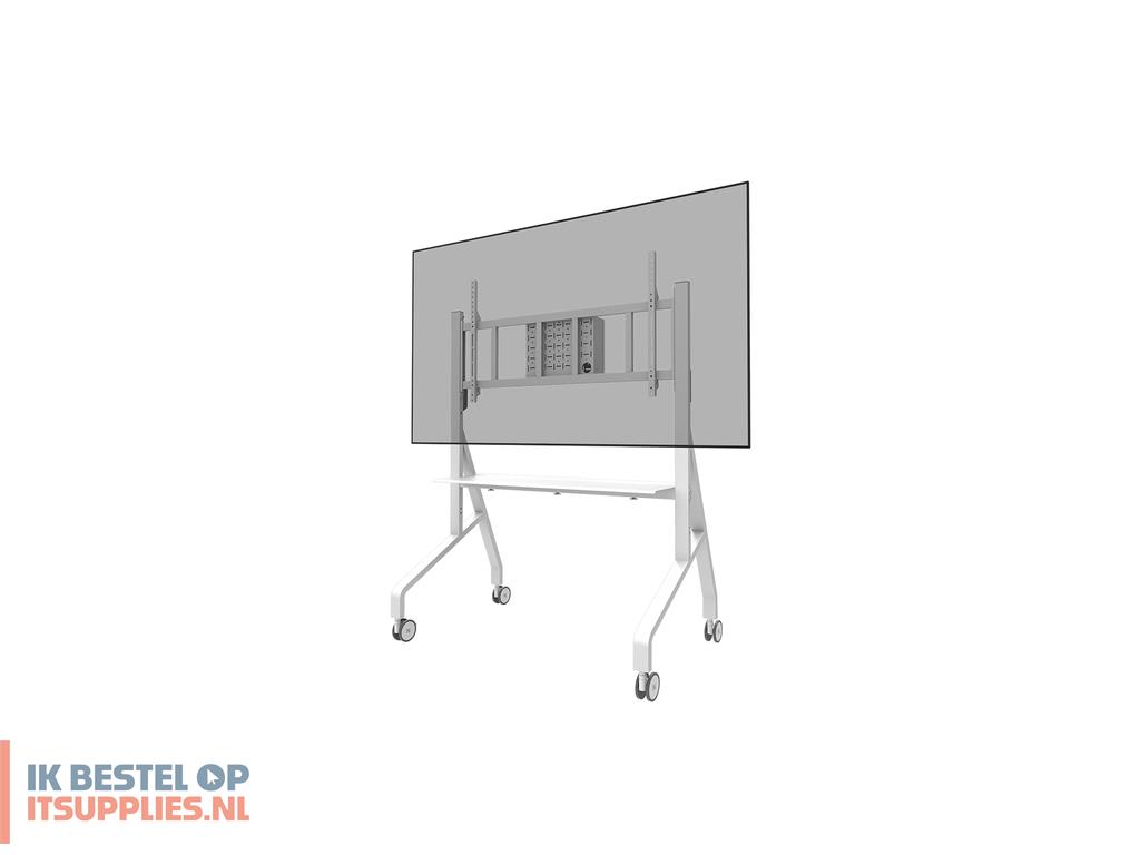 0325586-neomounts_fl50-575wh1_multimediawagen_-steun_wit_multimediawagentjetrolley