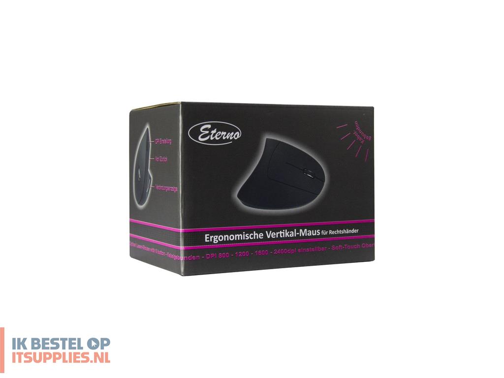 2223914-inter-tech_km-206wr_muis_kantoor_rechtshandig_usb_type-a_optisch_2400_dpi