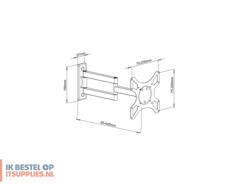 1757101-techly_ica-lcd-2903_tv-bevestiging_94_cm_37_zwart