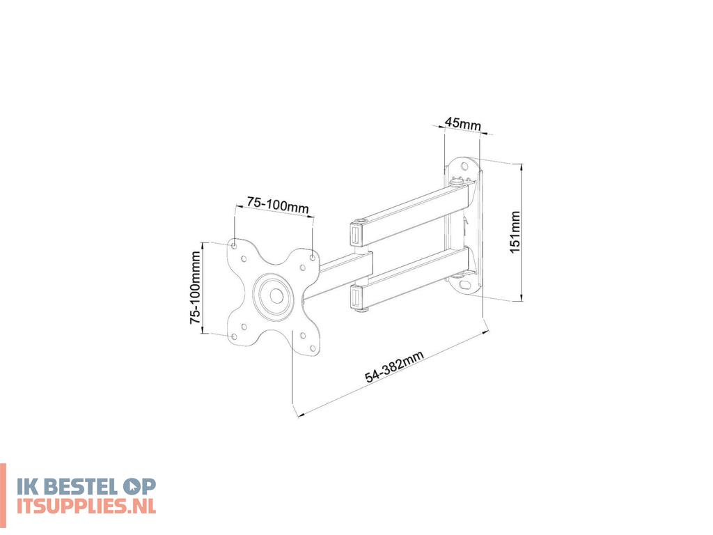3212686-techly_ica-lcd_923b_tv-bevestiging_76-2_cm_30_zwart