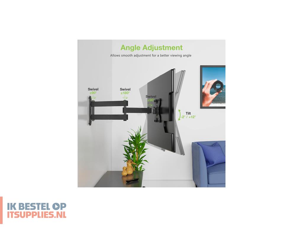 3225862-techly_ica-lcd_923b_tv-bevestiging_76-2_cm_30_zwart