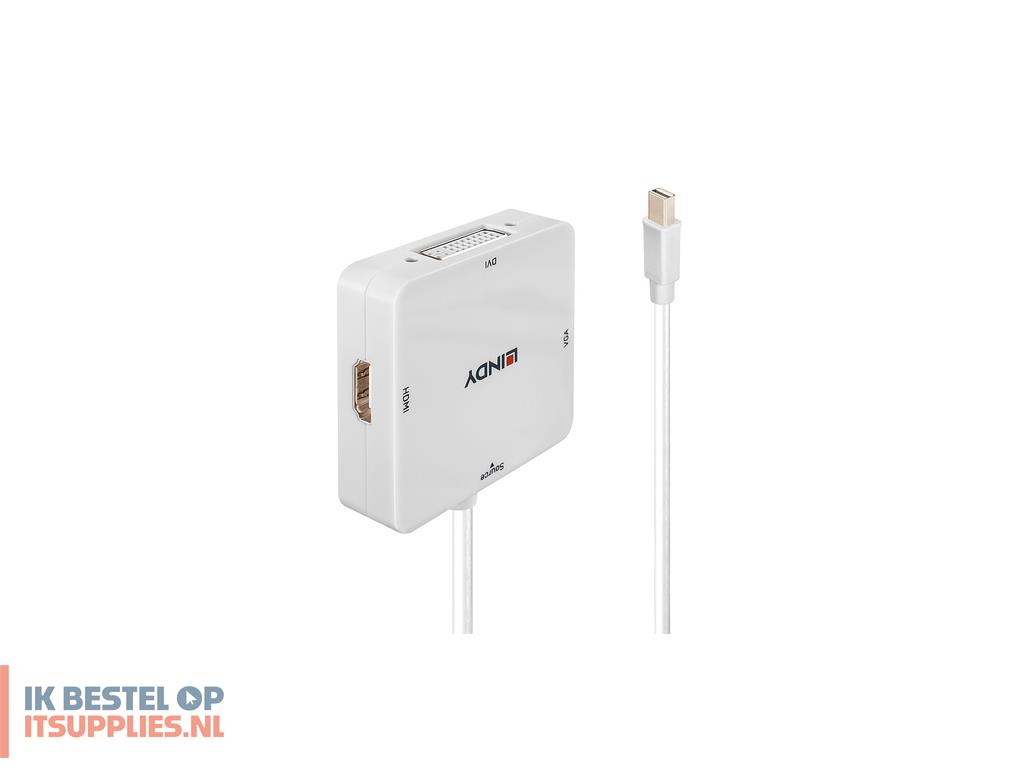 4856769-lindy_38297_video_kabel_adapter_0-15_m_mini_displayport_dvi-d_vga_d-sub_hdmi_wit