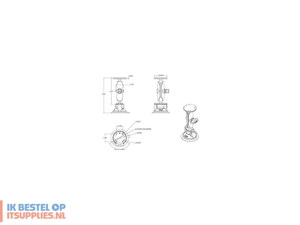 1633777-ram_mounts_ram-b-166-202_montagekit_zwart_aluminium