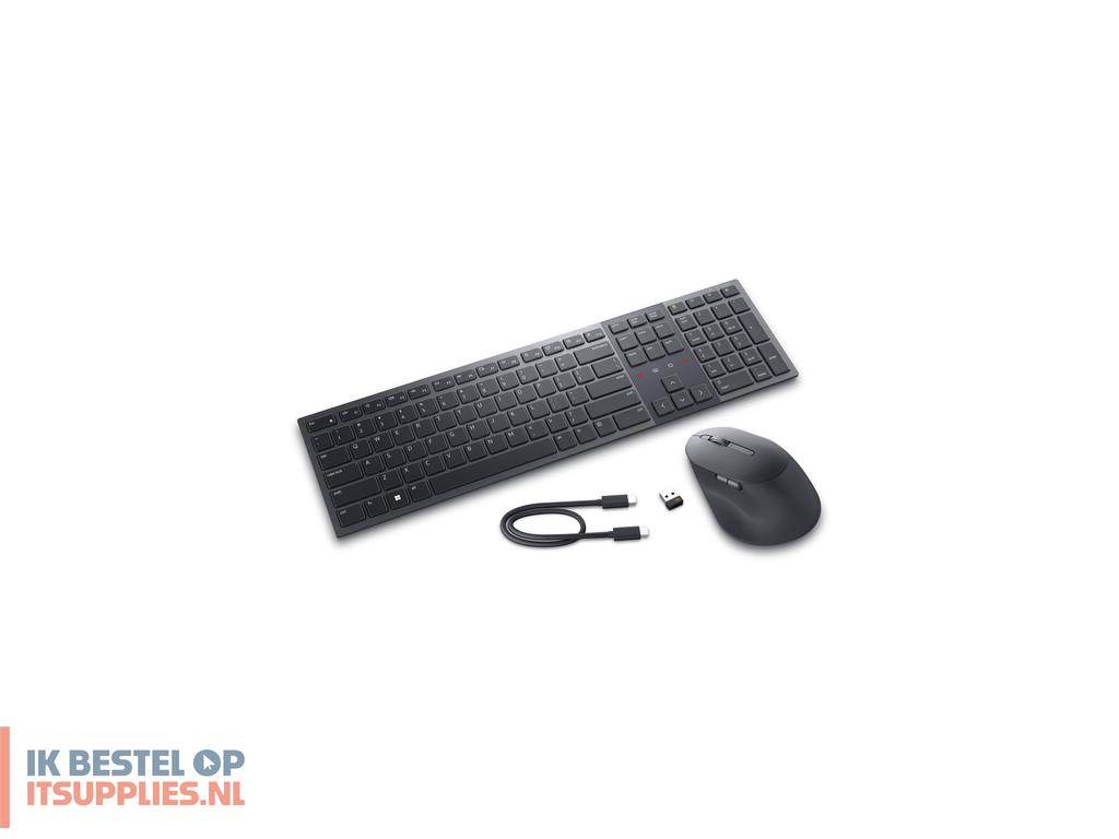 0121406-refurbished_dell_km900_toetsenbord_inclusief_muis_kantoor_rf-draadloos_bluetooth_grafiet