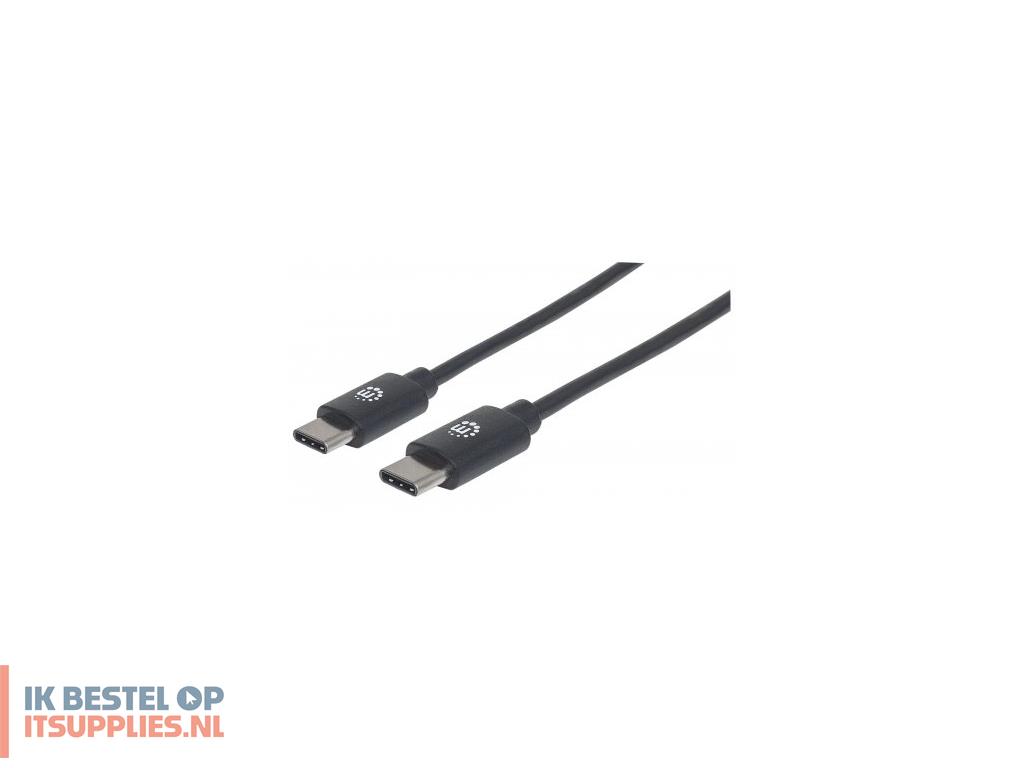 3219567-manhattan_354868_usb-kabel_usb_20_0-5_m_usb_c_zwart