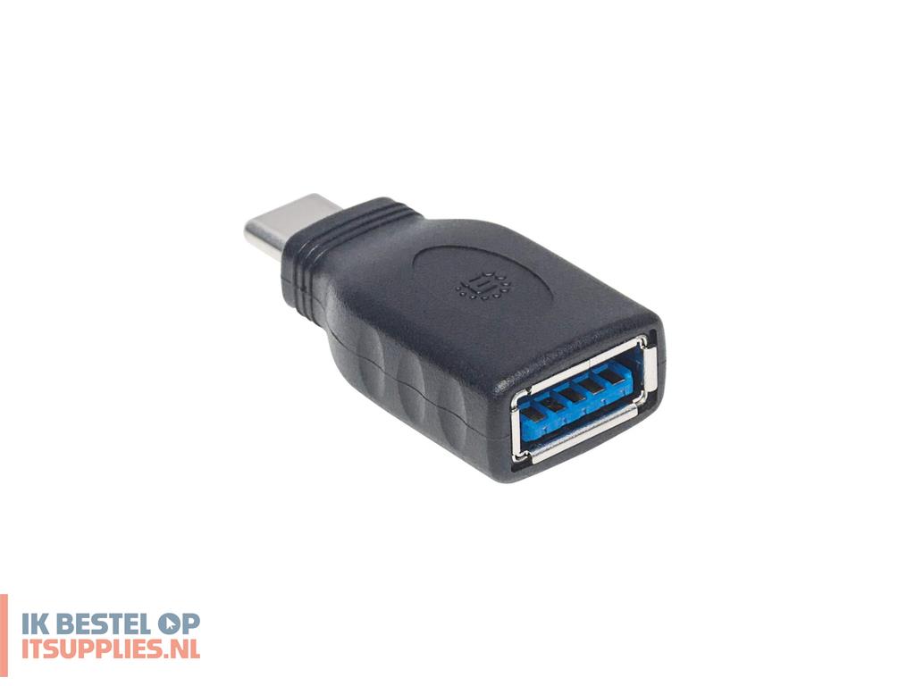 3354529-manhattan_354646_tussenstuk_voor_kabels_usb_c_usb_a_zwart