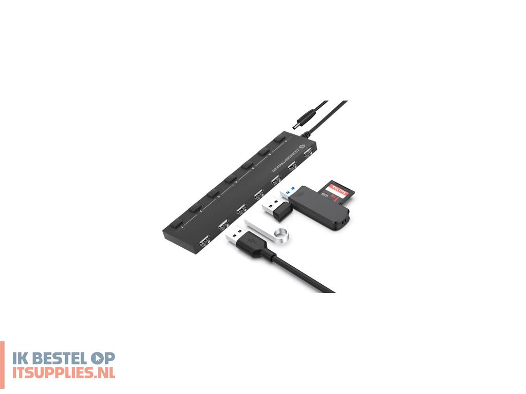 3235295-conceptronic_hubbies08bp_interface_hub_usb_20_480_mbits_zwart