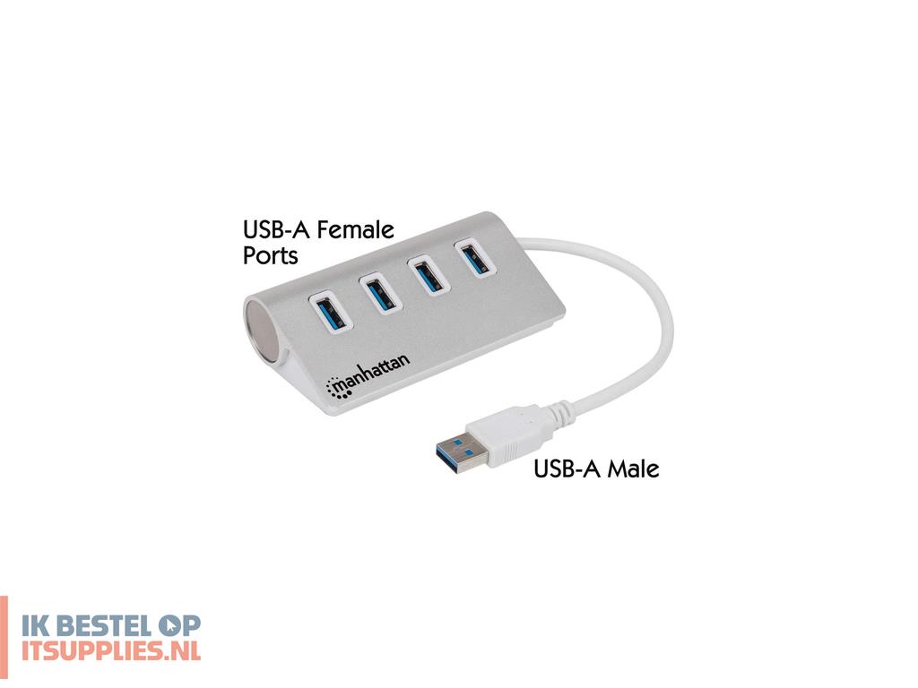 0510482-manhattan_163767_interface_hub_usb_32_gen_1_31_gen_1_type-a_5000_mbits_aluminium-_wit