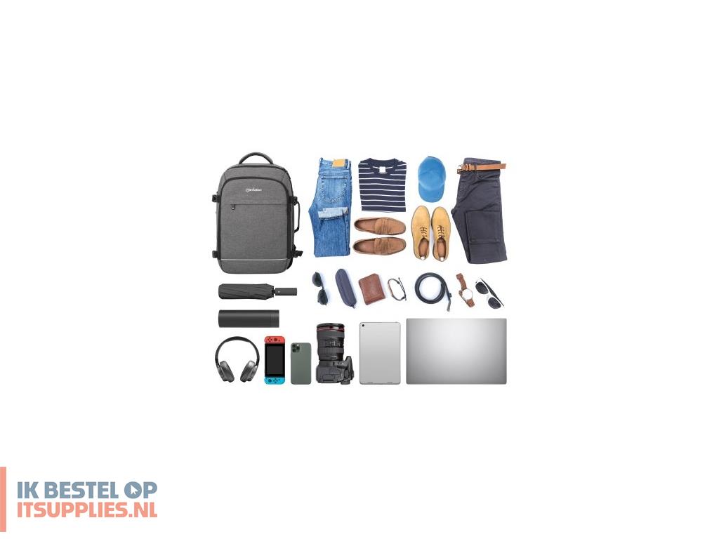 3152941-manhattan_440370_laptoptas_43-9_cm_173_rugzak_grijs