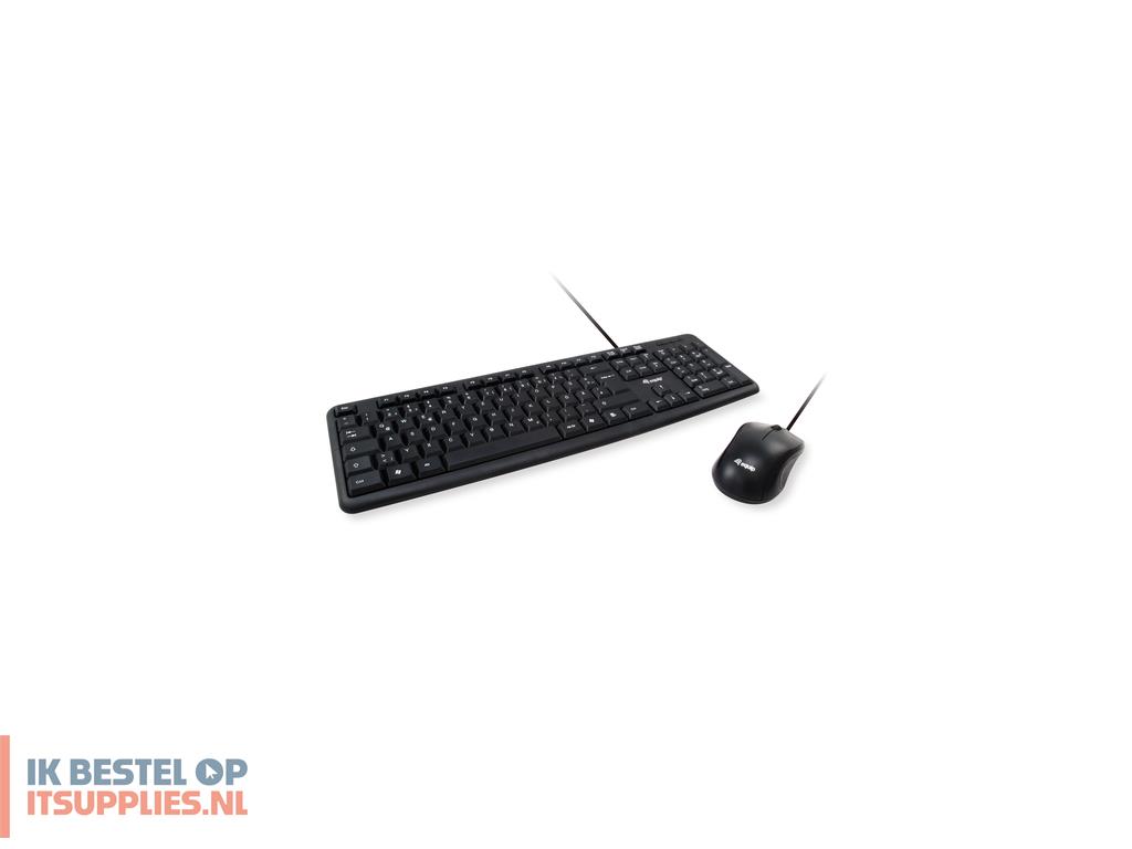 0340253-equip_245201_toetsenbord_inclusief_muis_kantoor_usb_qwerty_spaans_zwart