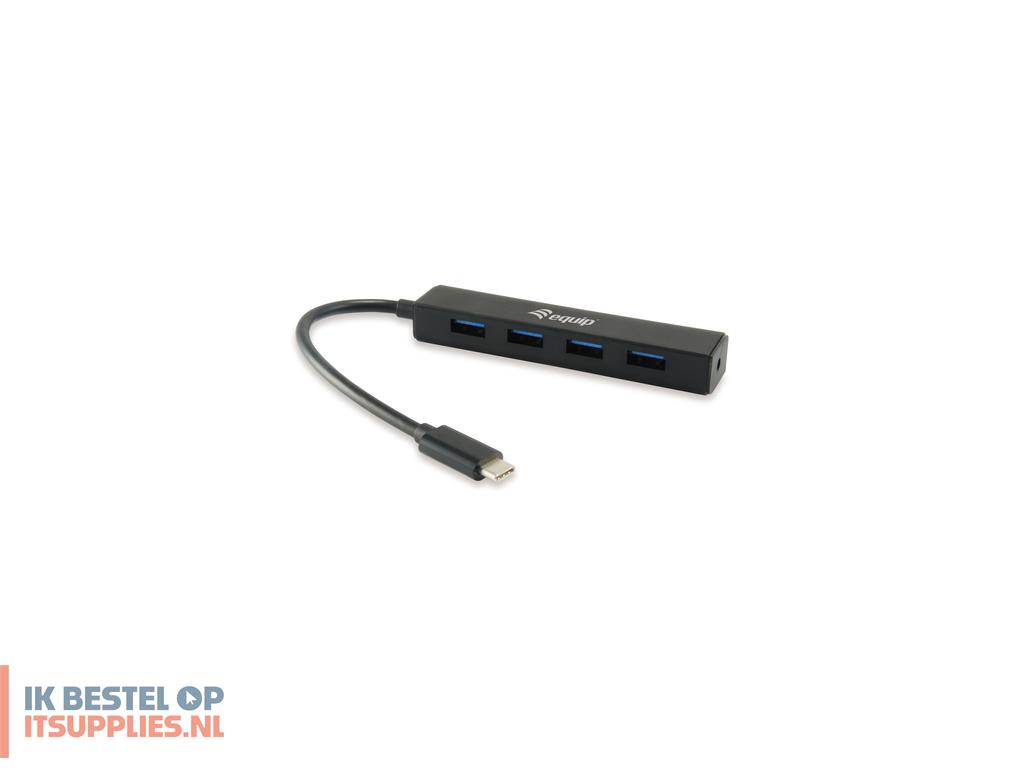 0052626-equip_128954_interface_hub_usb_32_gen_1_31_gen_1_type-c_5000_mbits_zwart
