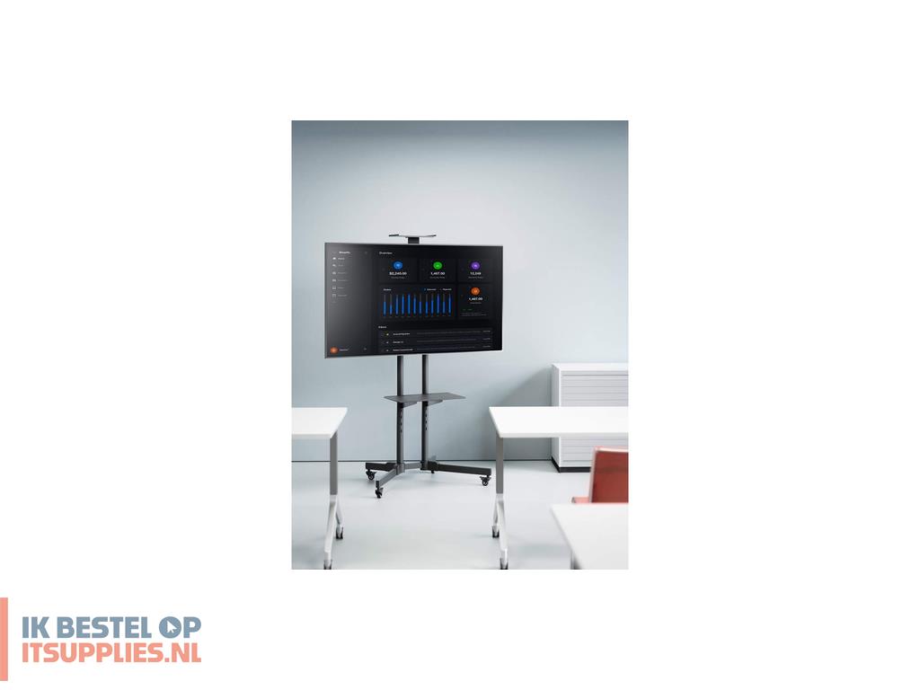 4549391-manhattan_461238_flat_panel_bureau_steun_177-8_cm_70_vloer_zwart