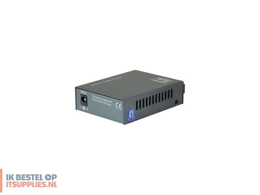 4924751-levelone_fvt-1106_netwerk_media_converter_100_mbits_1550_nm_single-mode_zwart