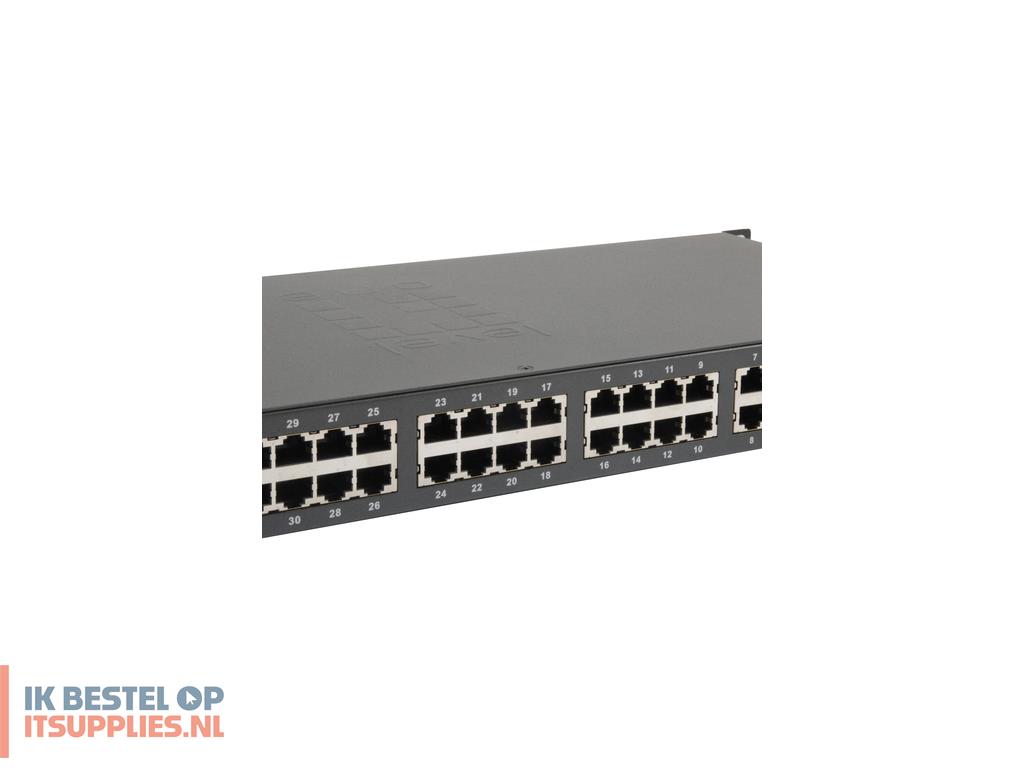 2710076-levelone_fgp-3400w250_netwerk-switch_unmanaged_fast_ethernet_10100_power_over_ethernet_poe_zwart