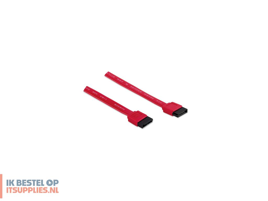 2033560-manhattan_340700_sata-kabel_0-5_m_sata_7-pin_rood