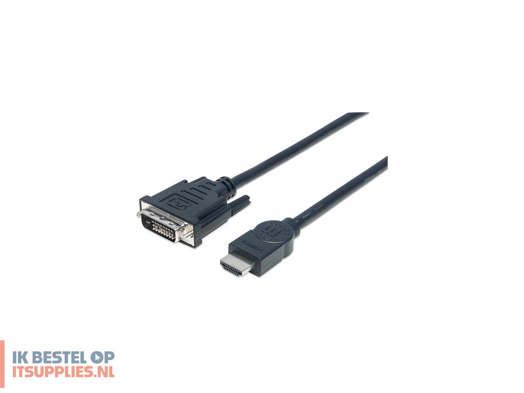 3008787-manhattan_372510_video_kabel_adapter_3_m_hdmi_type_a_standaard_dvi-d_zwart