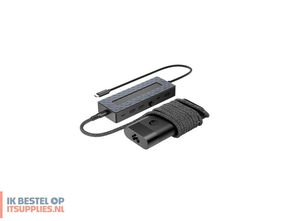 3446557-hp_universal_usb-c_hub_and_laptop_charger_combo_bedraad_usb_32_gen_1_31_gen_1_type-c_zwart