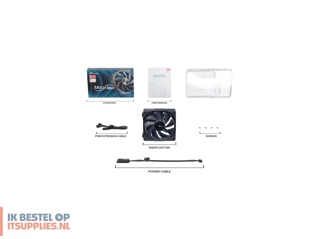 4744219-seasonic_magflow_1-fan_kit_computer_behuizing_ventilator_12_cm_zwart_1_stuks