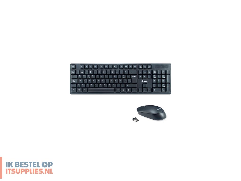 3251116-equip_245221_toetsenbord_inclusief_muis_kantoor_rf_draadloos_qwerty_spaans_zwart