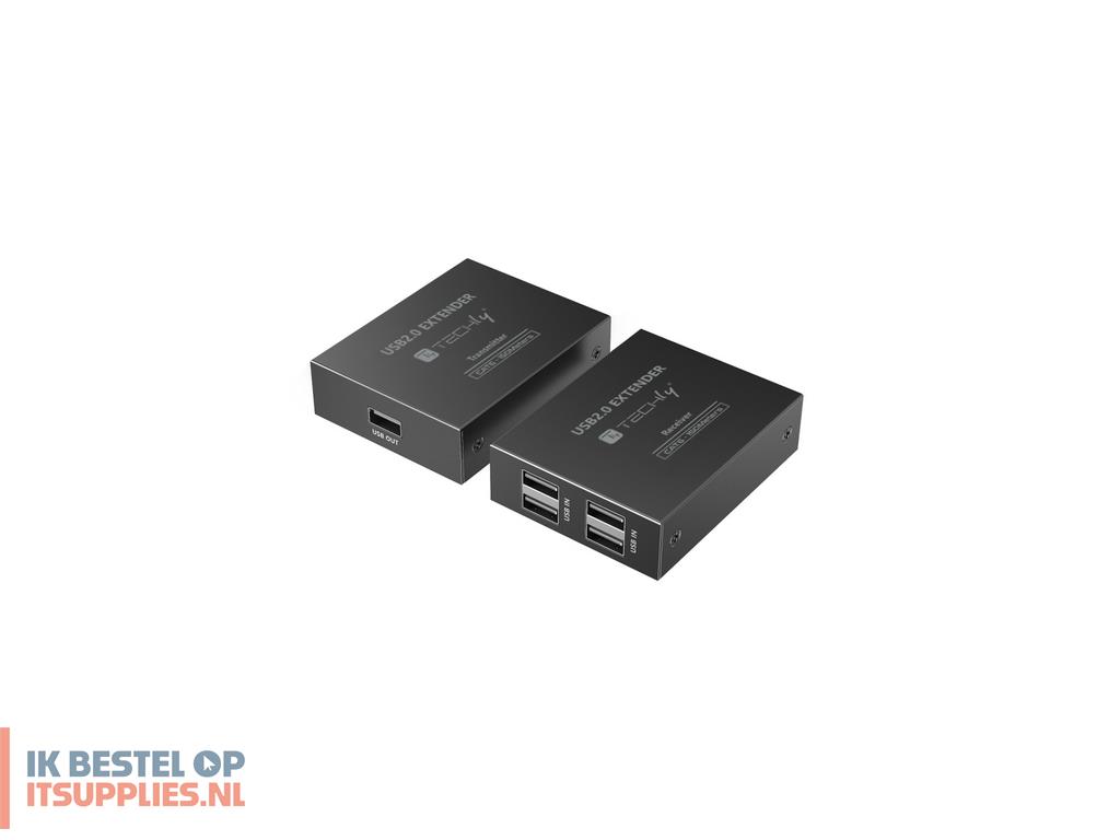 5056735-techly_iusb-extend1504p_audiovideo_extender_av-zender_ontvanger_zwart
