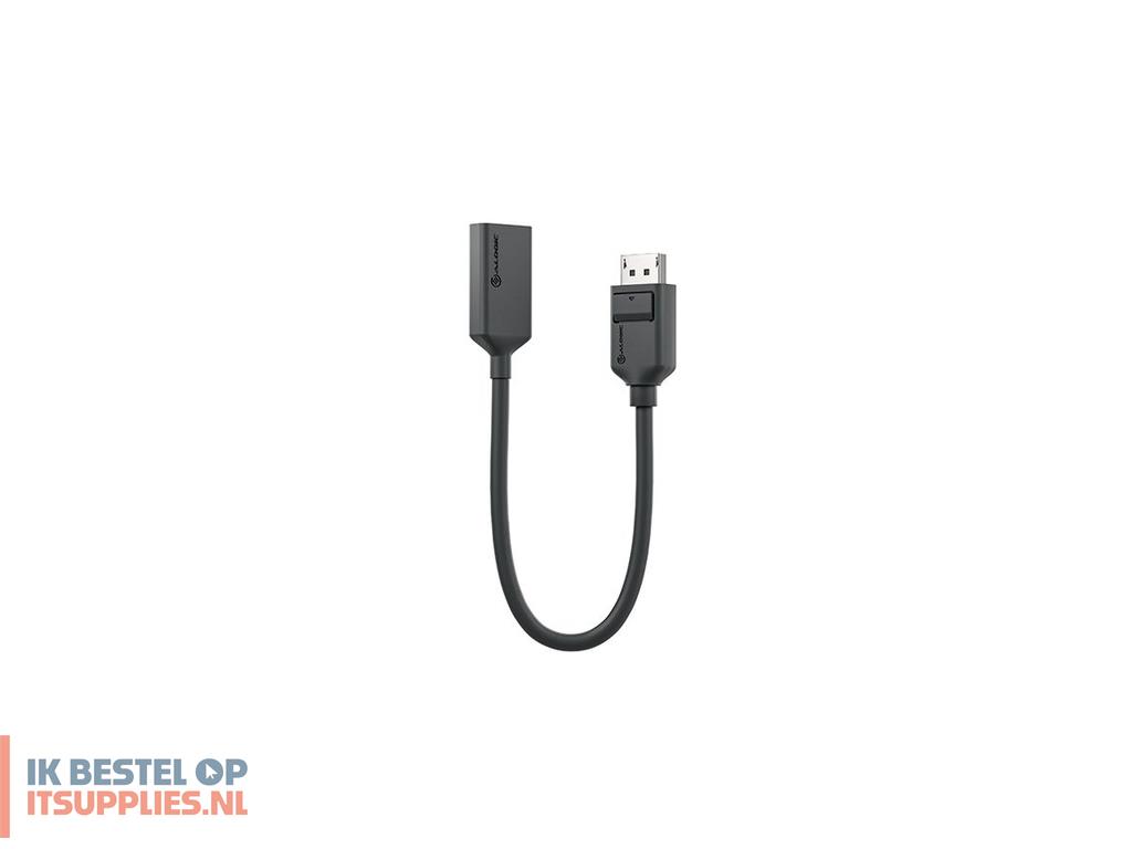 1549696-alogic_el2dphd4k-adp_video_kabel_adapter_0-2_m_displayport_hdmi_grijs