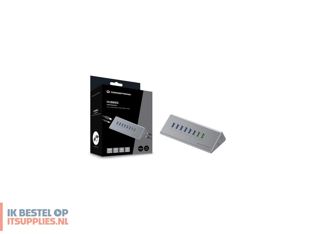 0711300-conceptronic_hubbies18g_interface_hub_usb_32_gen_1_31_gen_1_type-b_5000_mbits_grijs