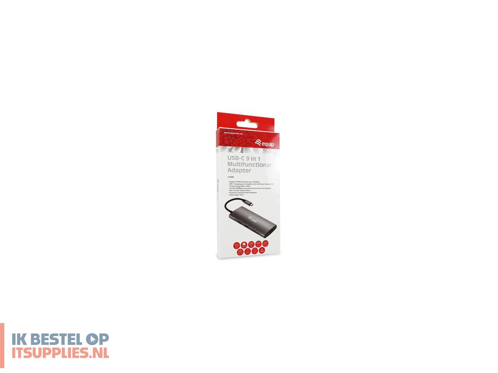 4539203-equip_133490_laptop_dock_poortreplicator_bedraad_usb_32_gen_1_31_gen_1_type-c_grijs