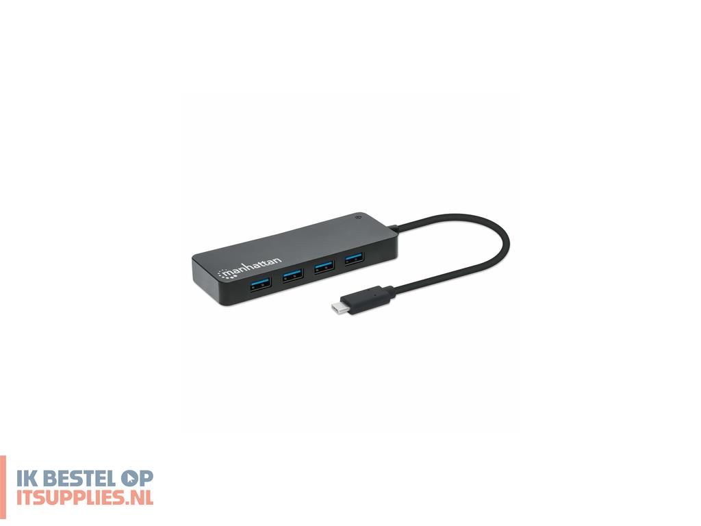 2059468-manhattan_168410_interface_hub_usb_type-c_5000_mbits_zwart