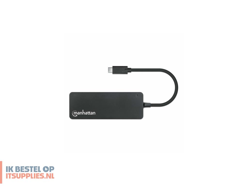 2108693-manhattan_168410_interface_hub_usb_type-c_5000_mbits_zwart